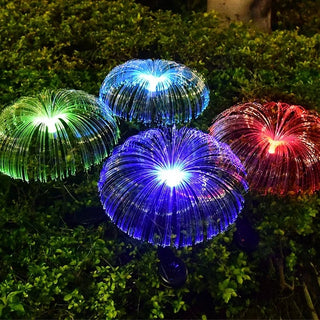 JellyGlow – Solar Color-Changing Jellyfish Lights