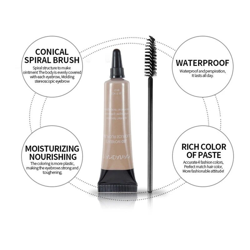 BrowLuxe – Long-Lasting Waterproof Liquid Eyebrow Gel Tint
