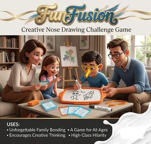 Pencil Nose Board Games for Family Night - The Ultimate Drawing Game - Kids Games, Family Game, Multi-Player, Party Game - Ages 8+
