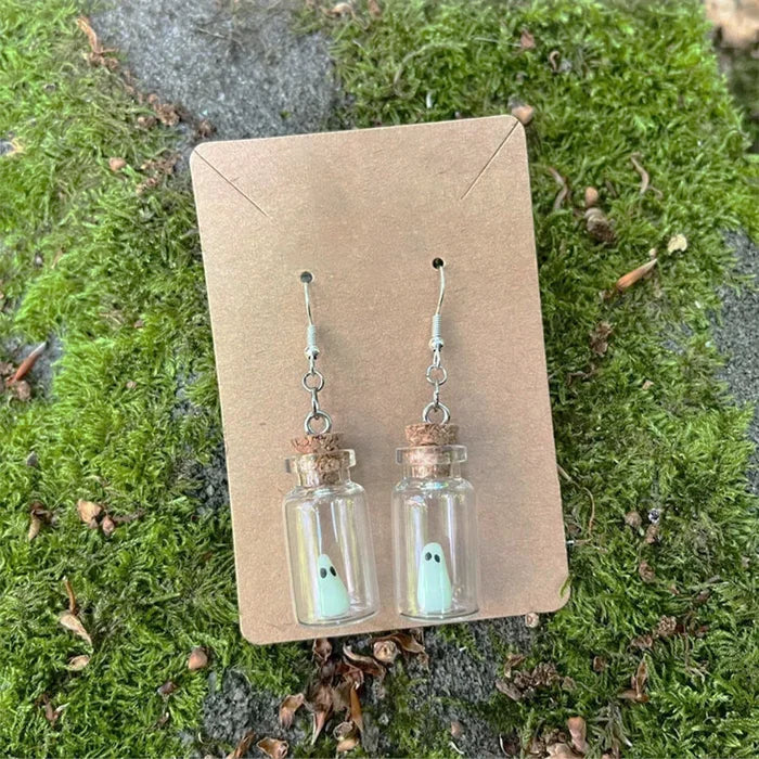 SpectraCharm - Radiant Ghost Charm Necklace