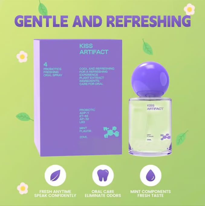 VelourMist | Premium Oral Spray + Honey Eau de Toilette