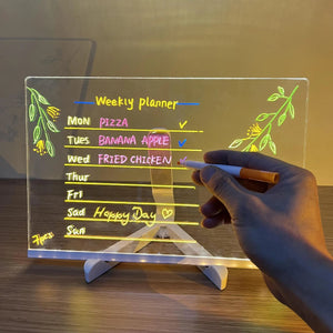 LuminaScribe - LED Note Board with Colors marnetic