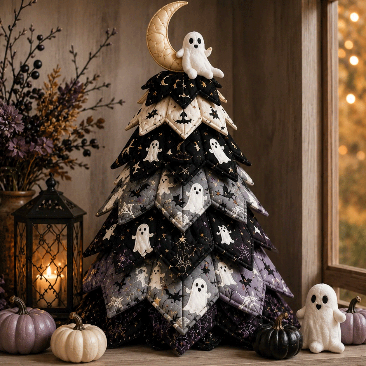 QuiltCharm – Handmade Halloween Tree Craft Kit