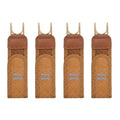 Brown *2 pairs No Buckle Belt