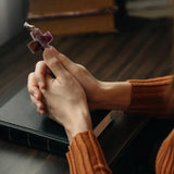 PureAura - Spiritual Crystal Heart Cross