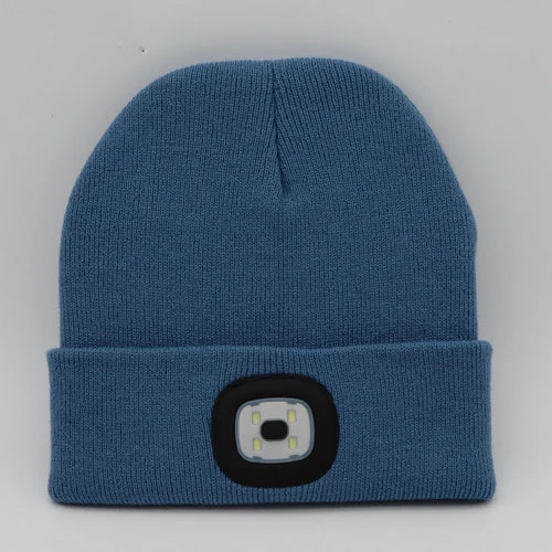 RadiantBeam LED Light Beanie marnetic