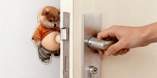 PawShield – Chubby Shiba Anti-Collision Protection Sticker
