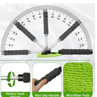 CrystalSweep - Extendable Windshield Cleaning Wand