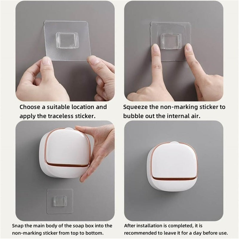 AquaHold – Waterproof Wall-Mounted Soap Holder