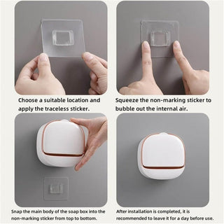 AquaHold – Waterproof Wall-Mounted Soap Holder