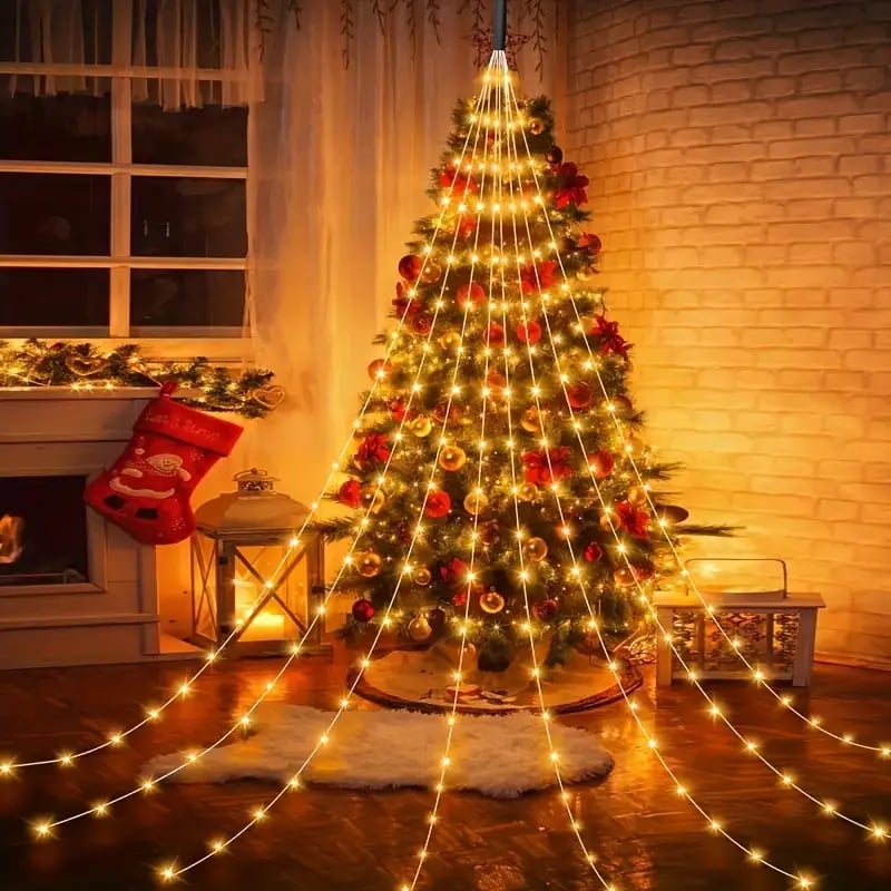 TwinkleGlow - 8 Modes LED String Lights