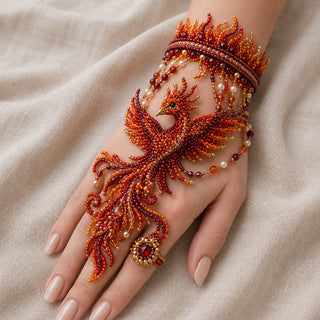 🔥 49% OFF – DIY Beaded Hand Bracelet Kit – Create Your Own Wearable Art🔥Last 4 hours🔥BUY 3 GET 1 FREE (Add 4 Pcs To Cart)