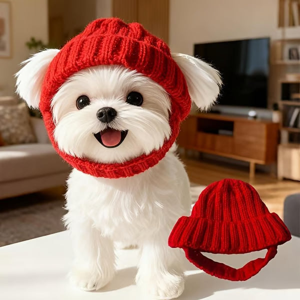 PawLuxe – Knit Dog Winter Beanie