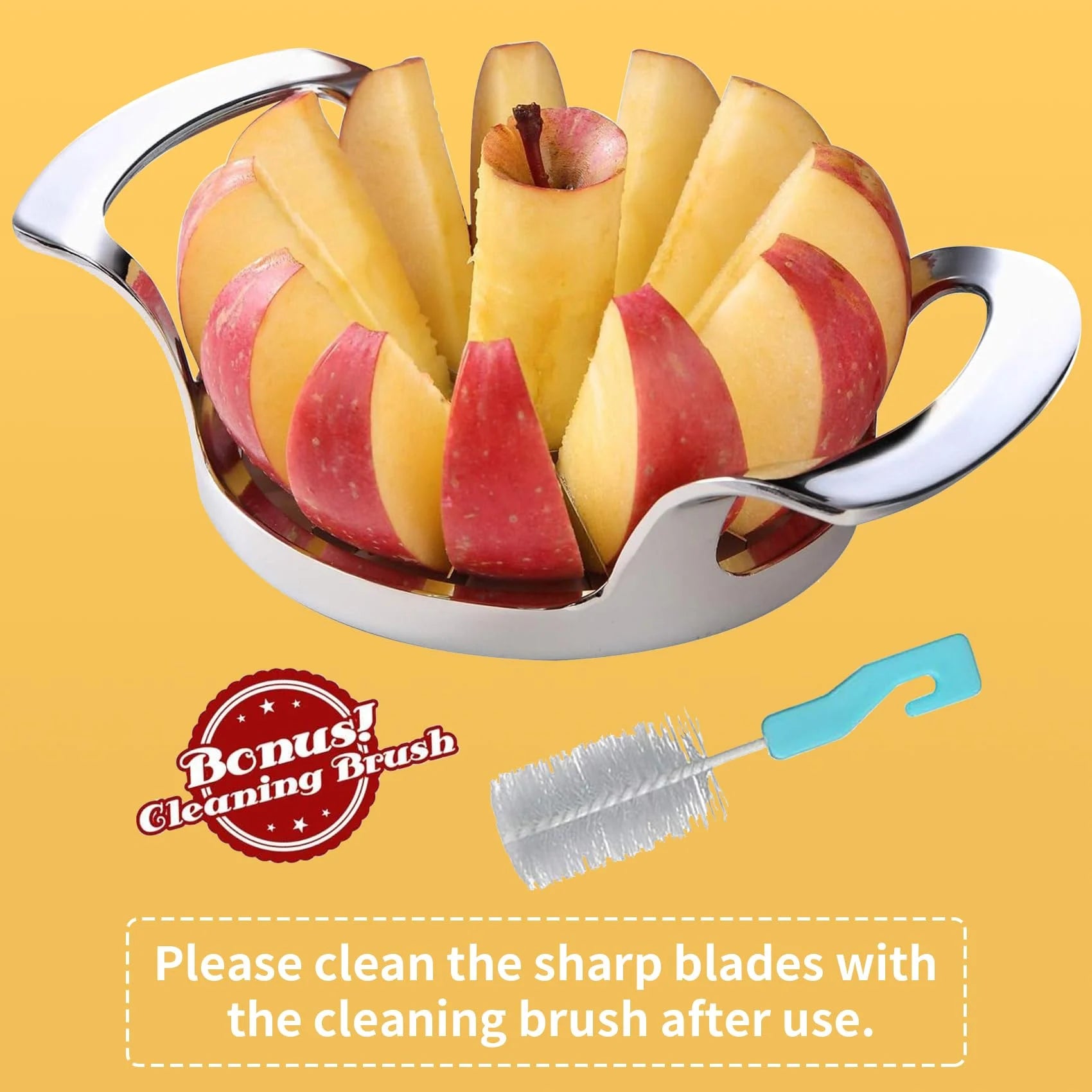 SliceSwift | Efficient 12-Blade Multi Fruit Slicer