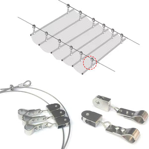 SailSecure – Heavy-Duty 304 Stainless Steel Shade Hardware