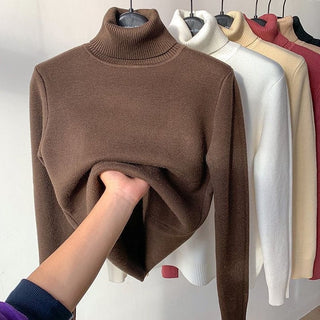 GlowThread – Cozy Turtleneck Pullover Sweater