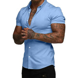 StrideFit – StretchTech Slim Shirt for Work & Workout