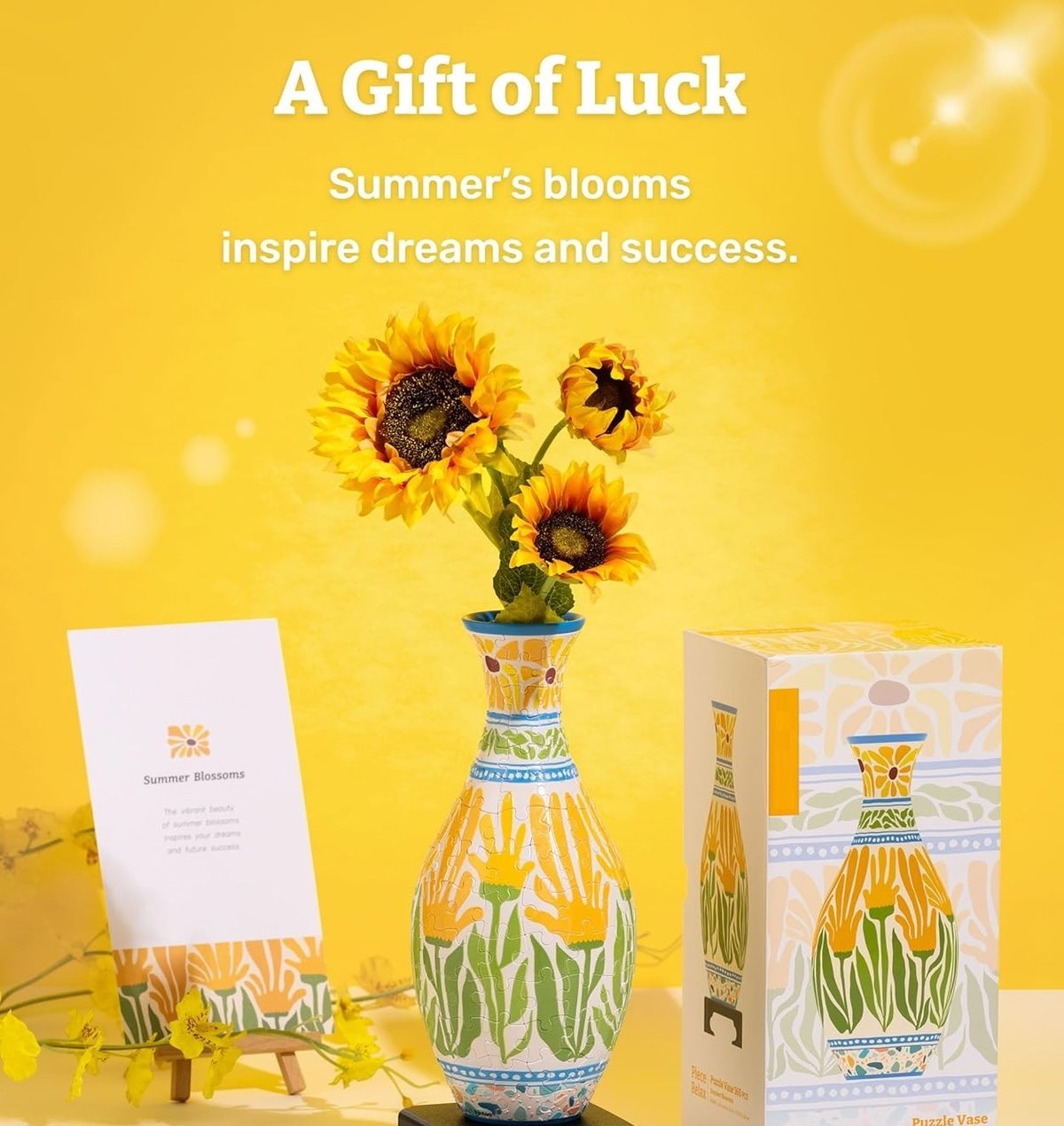 PuzzleBloom – 3D Puzzle Flower Vase