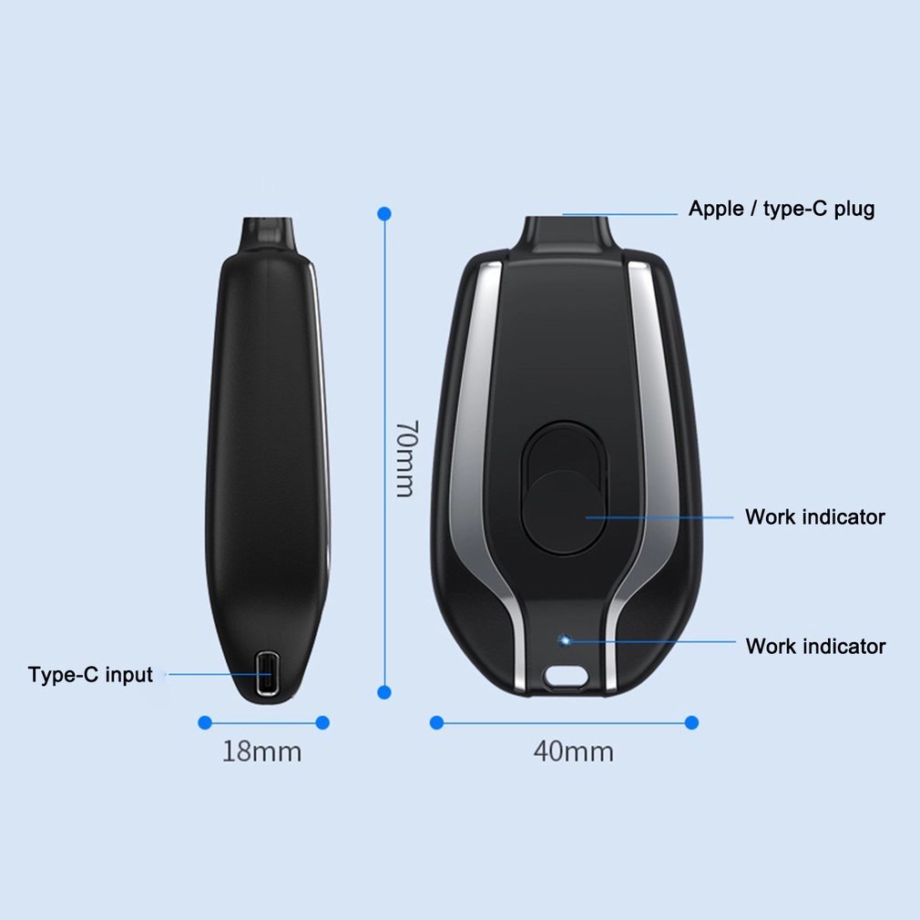 VoltKey - Portable Keychain Charger