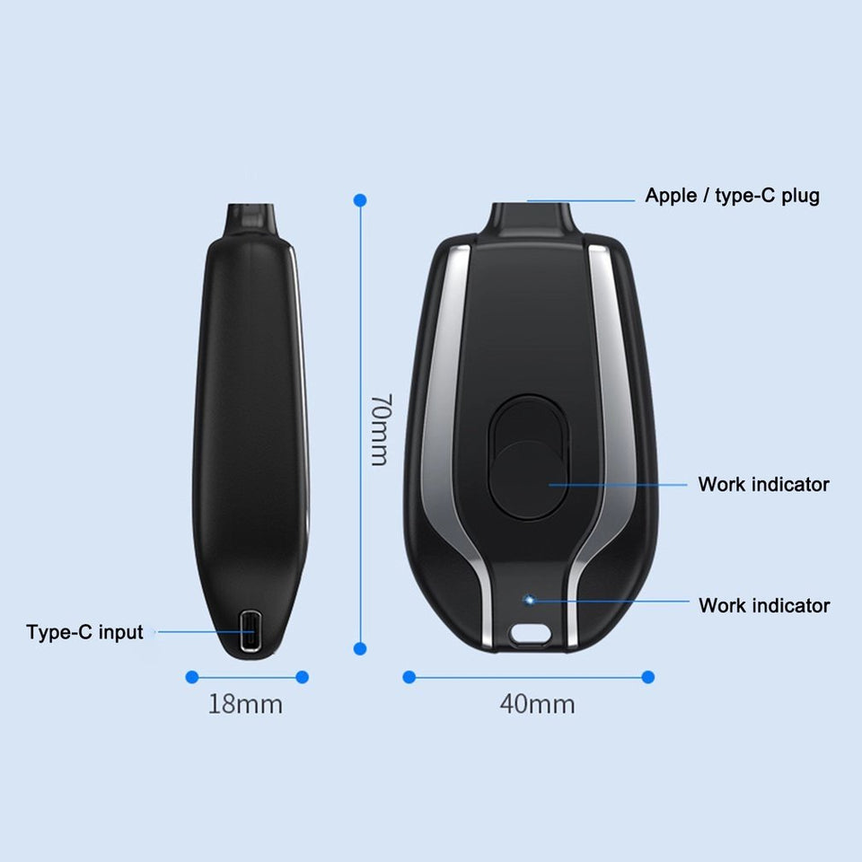 VoltKey - Portable Keychain Charger