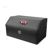 AutoNest - Elegant Leather Trunk Organization System
