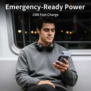 SnapVolt – 15W Ultra-Slim Magnetic Wireless Power Bank
