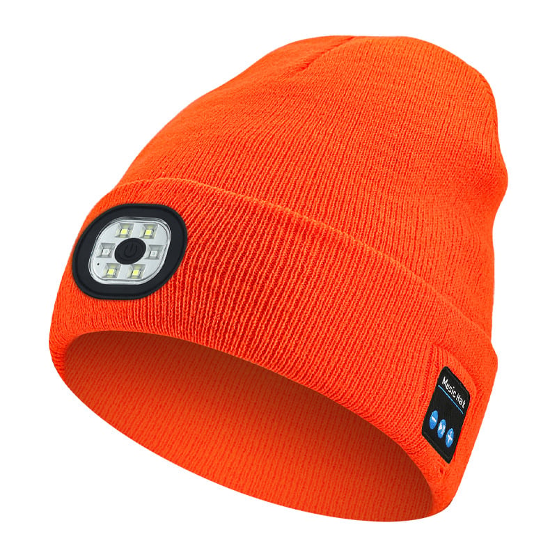 TuneWarm | 3-in-1 Bluetooth LED light Beanie