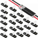 SnapConnect – Compact 2 Pin Plug for 18–22 AWG Cable