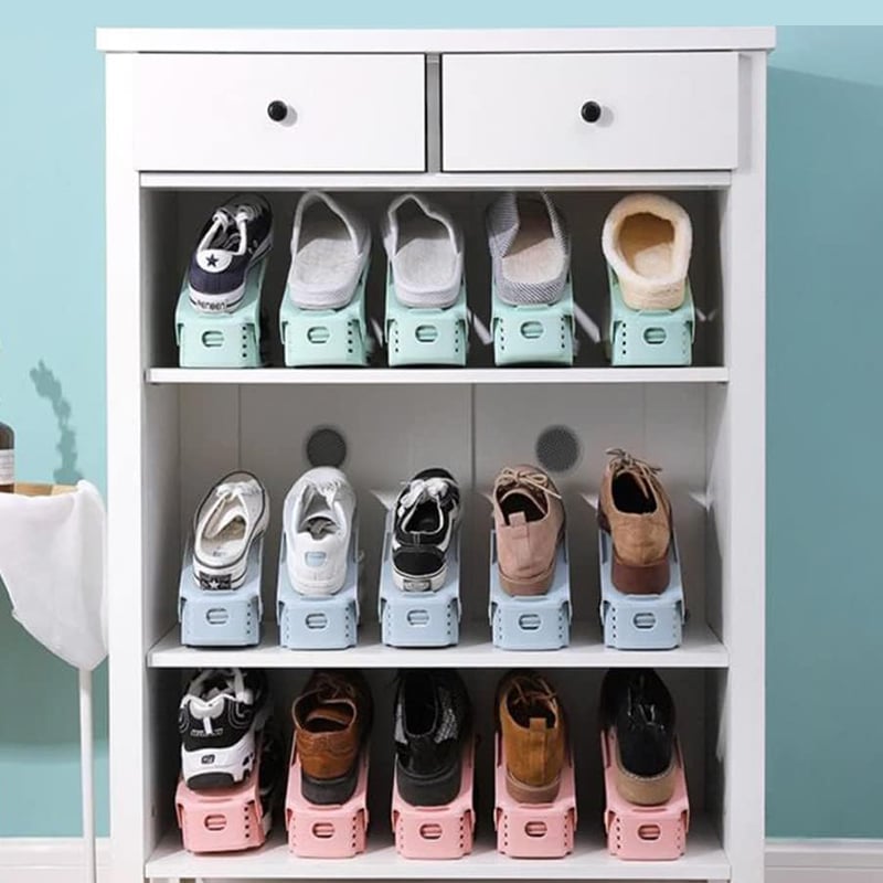 SoleMate Stand - Space-Saving Double Shoe Rack