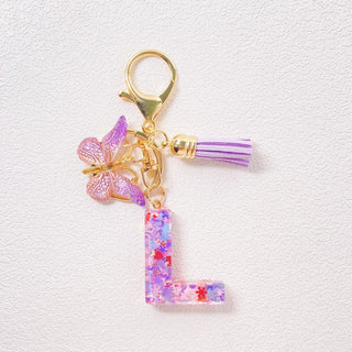 CharmKey – Personalized Initial Letter Keychain