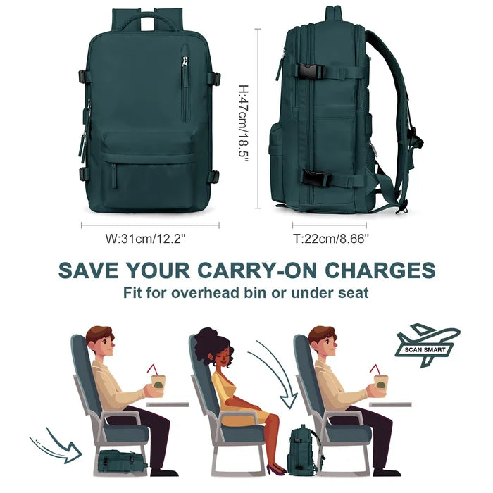 Waterproof Travel Backpack for Women marnetic