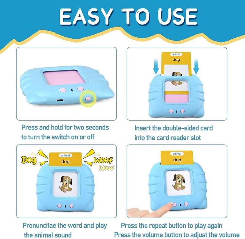 WordWhiz – Interactive English Flash Card Reader