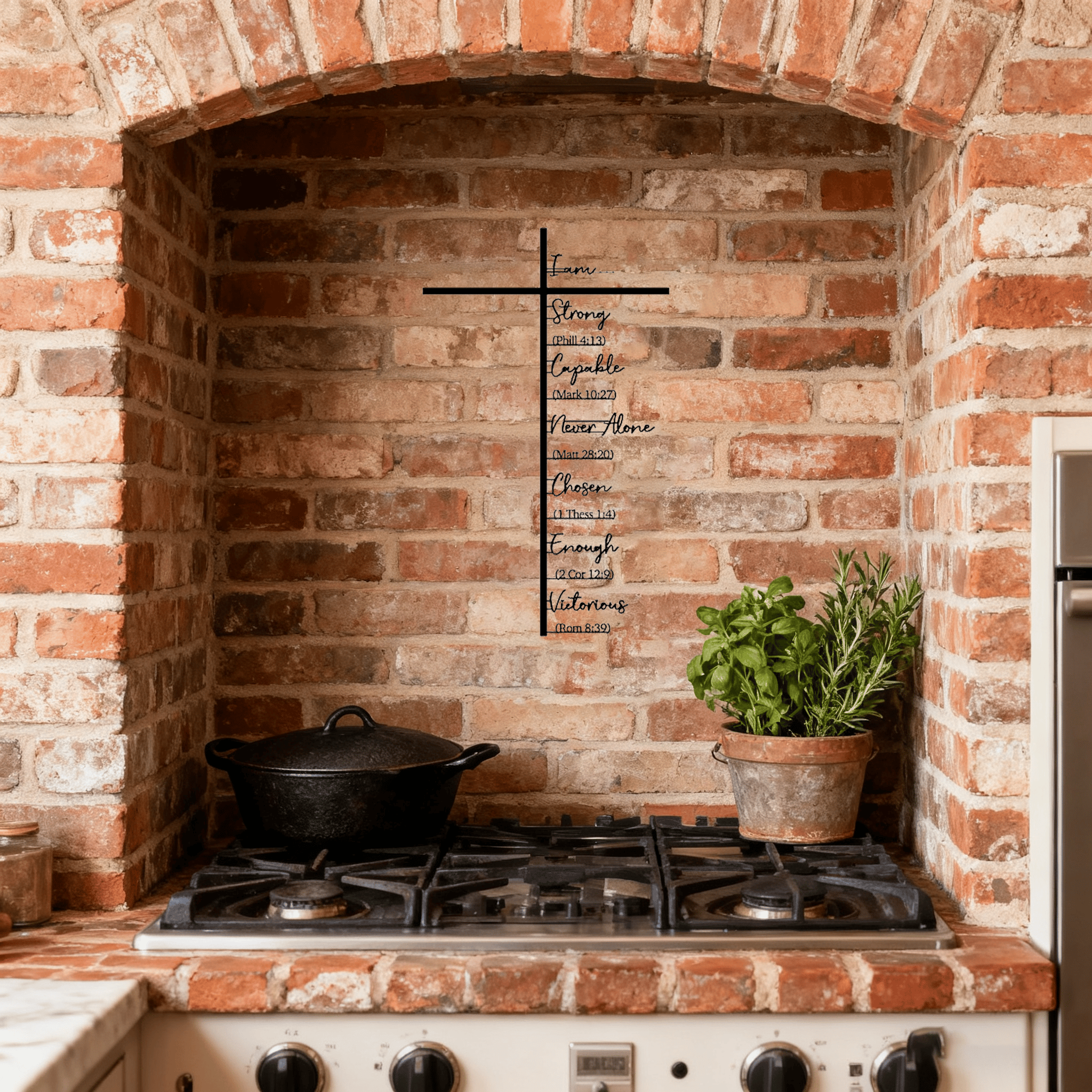 DivineHaven - Inspiring Iron Wall Décor