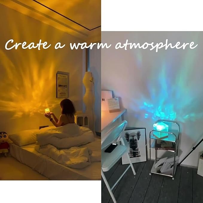 Magical Northern Lights - for Your Room Aurora Borealis Night Light Projector
