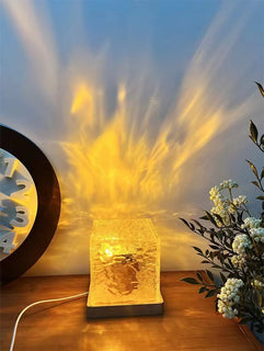 OceanGlow – Water Wave Ambient Lamp
