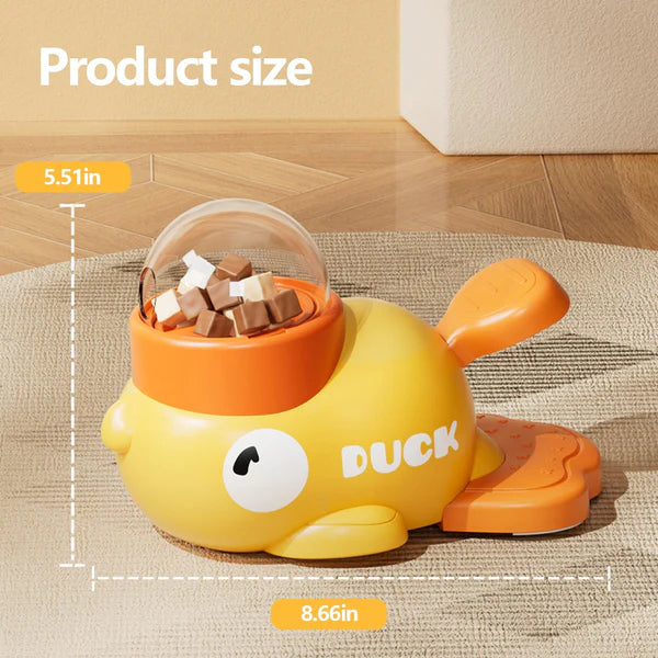 QuackPaws – Interactive Duck Slow Feeder for Cats