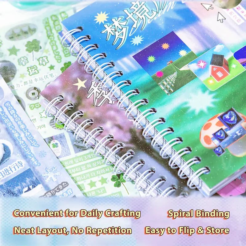 DreamPop – Dreamcore Aesthetic Sticker Book