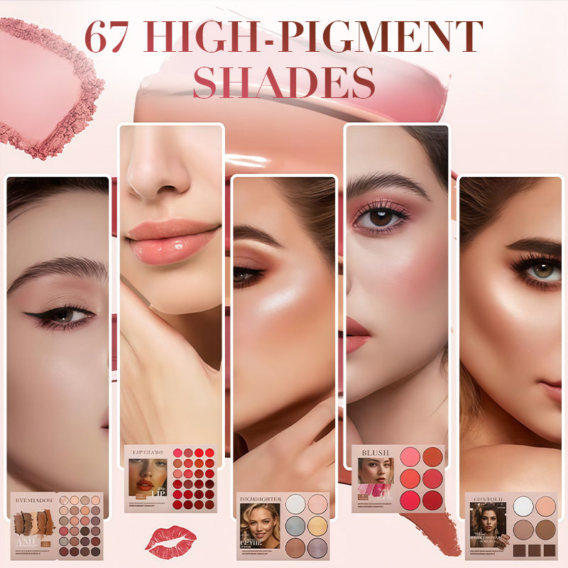 EternaGlam | 5-Tier Professional Makeup Palette