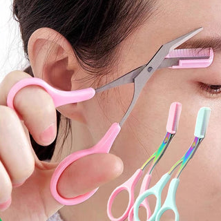 BrowEase – Precision Eyebrow Trimmer Scissor