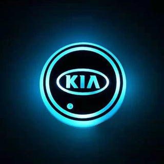 NeonCruise - 7-Color Ambient Car Coasters | Tap-Control Glow System