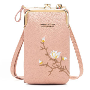 UrbanChic - Women’s Crossbody Wallet & Phone Carrier