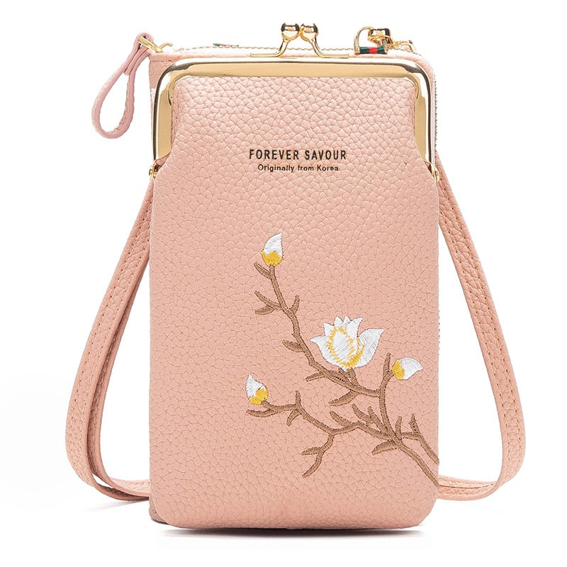 UrbanChic - Women’s Crossbody Wallet & Phone Carrier