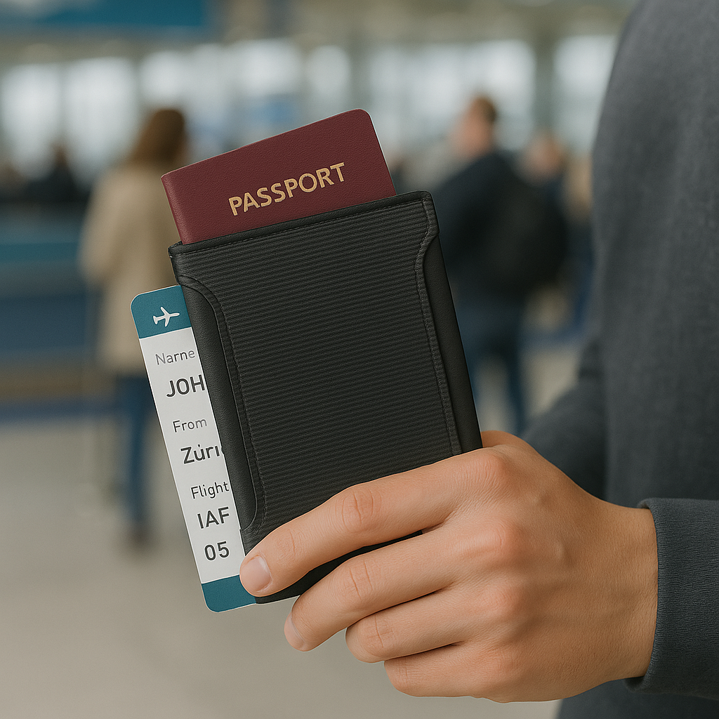 RFID Travel Wallet Image 1