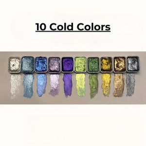 LumiPearl – Radiant Pearlescent Watercolors