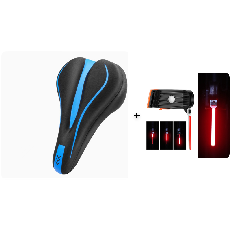 RideEase – High-Elastic Silicone Bike Saddle Cover