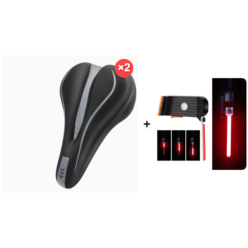 RideEase – High-Elastic Silicone Bike Saddle Cover
