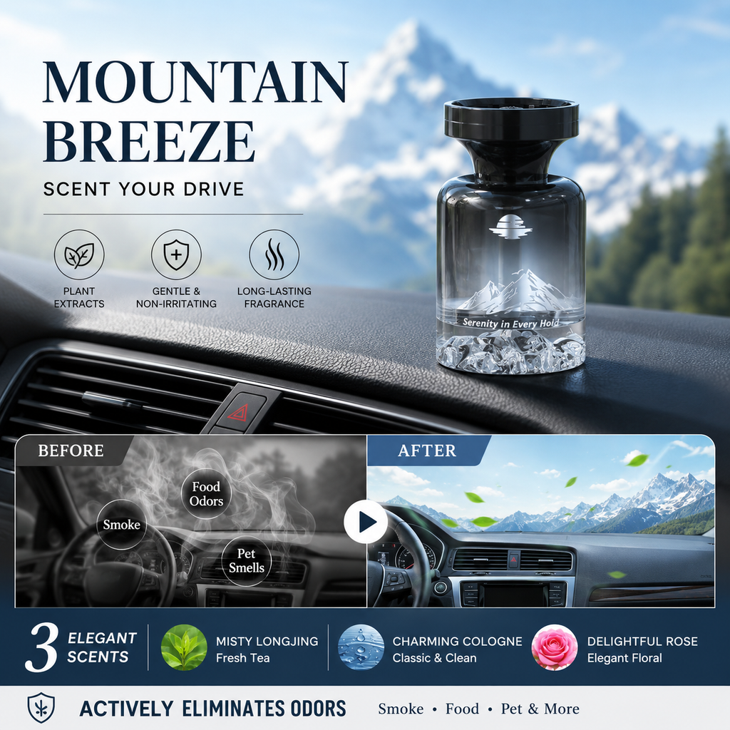 AromaPeak - Luxury Botanical Car Air Freshener