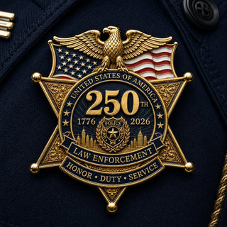 ★Anniversary 49% OFF - America 250 Law Enforcement Brooch