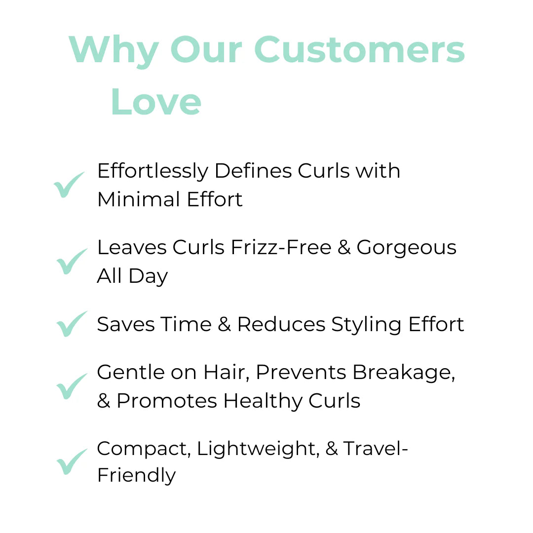 CurlAura – Frizz Free Defining Hairbrush