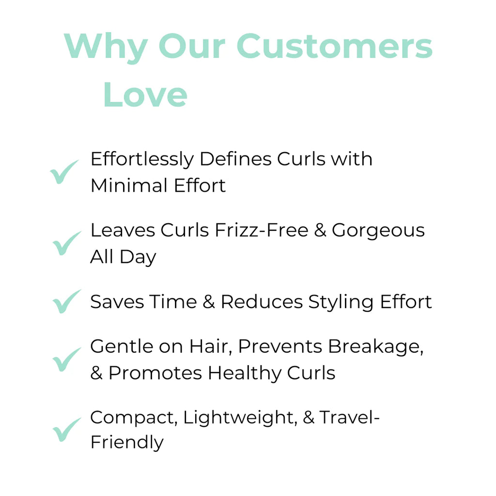 CurlAura – Frizz Free Defining Hairbrush